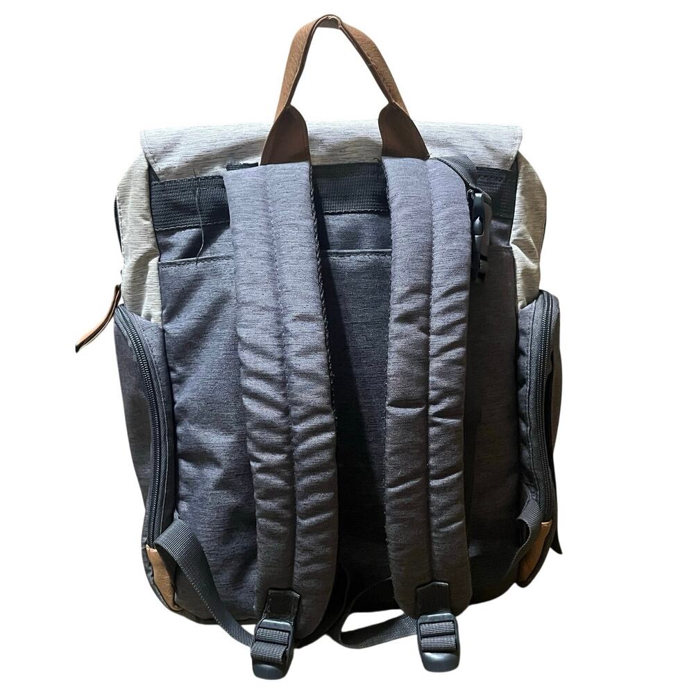 Eddie Bauer Cascade First Adventure Backpack Baby Diaper Bag - Gray 90347 EUC! - Picture 5 of 9